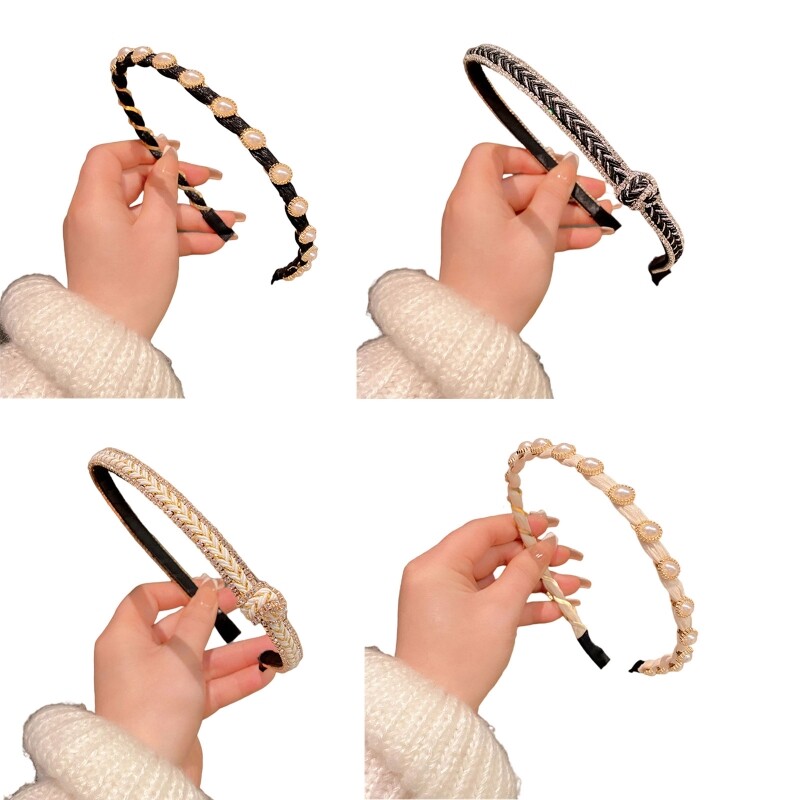 Sweet Hair Accessories Girl Wash Face Hairband Bowknot Delicate Wedding Hairhoop