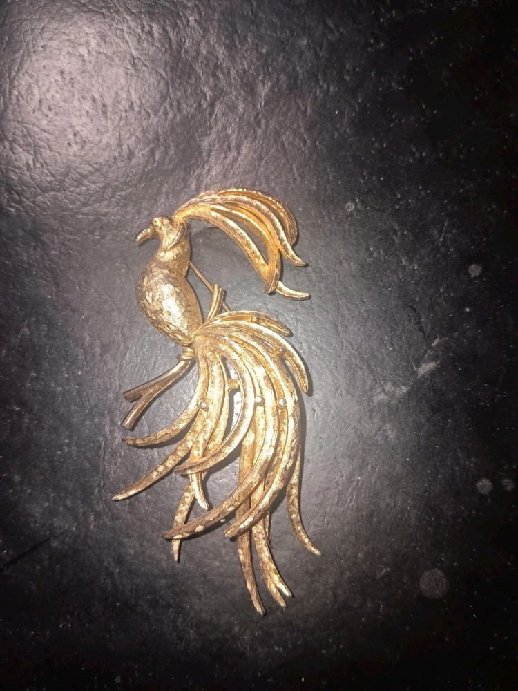 Vintage Peacock Brooch/pin