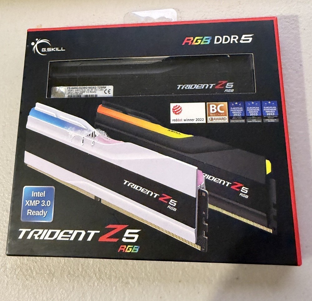 G.SKILL Trident Z5 RGB Series DDR5-6400