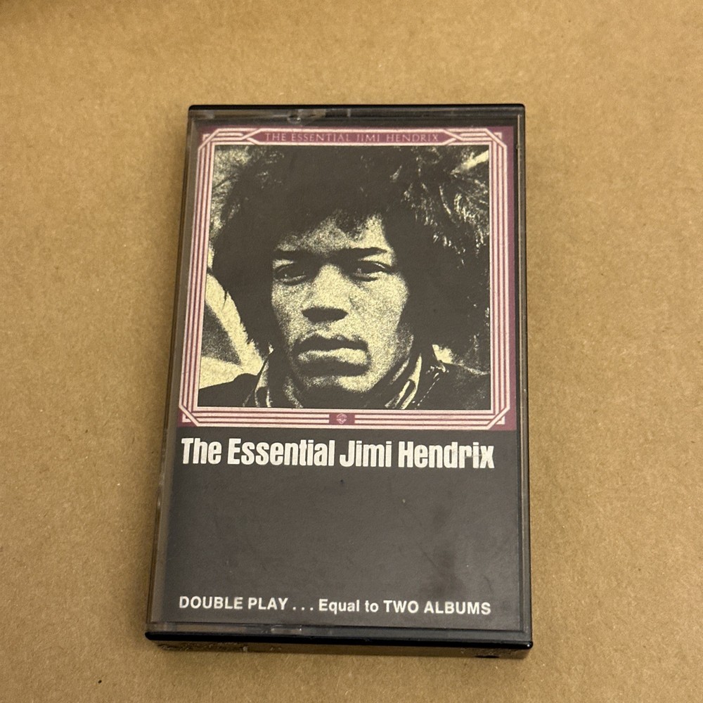 The Essential Jimi Hendrix DOUBLE ALBUM 1978 Cassette ONE OWNER - SAME DAY SHIP