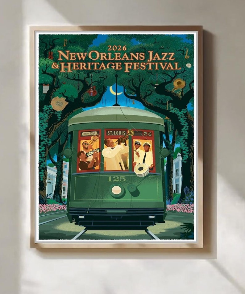 2026 New Orleans Jazz Fest Poster