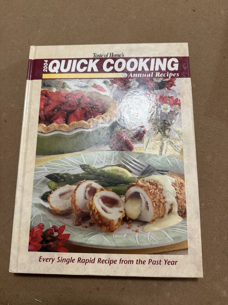 Taste of Home 2004 Quick Cooking Annual Recipes Faithann Stoner Hardcover