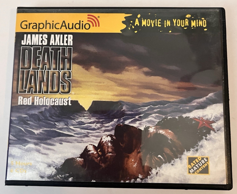 James Axler Deathlands ~ Book #2 Red Holocaust GraphicAudio CD 6-Disc Audiobook