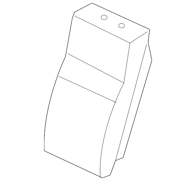 Genuine Honda Seat Back Cover 82121-SNE-A22ZA