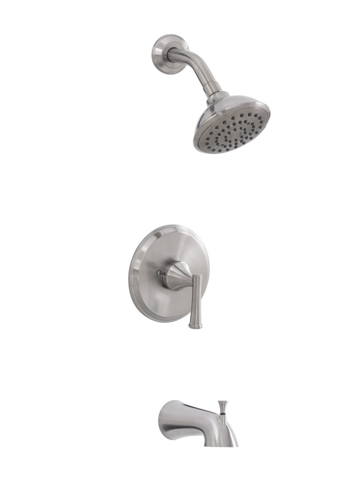 PROFLO PF2830G Willett Tub and Shower Trim Package - Nickel