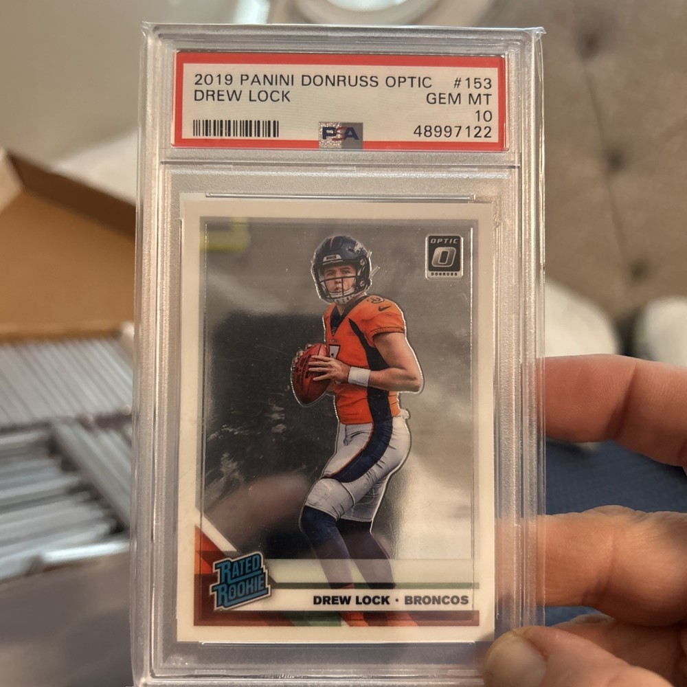 2019 Panini Donruss Optic - Rated Rookie Drew Lock #153 (RC)