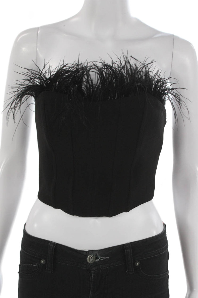 Zara Womens Corset Top Black Sleeveless Square Neck Polyester Size SFree Shipping in US $100+ Orders | $6.95 Orders Below