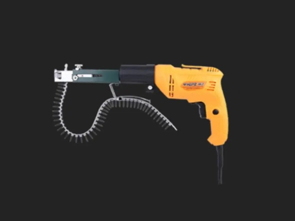 Rechargeable Automatic Nail Feed Chain Screw Gun for Woodworking