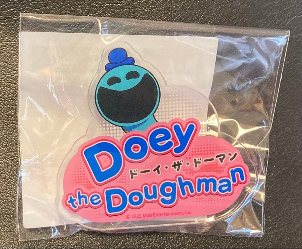 Poppy Playtime Doey Trading Acrylic Name Badge Collab Cafe Japan Limited