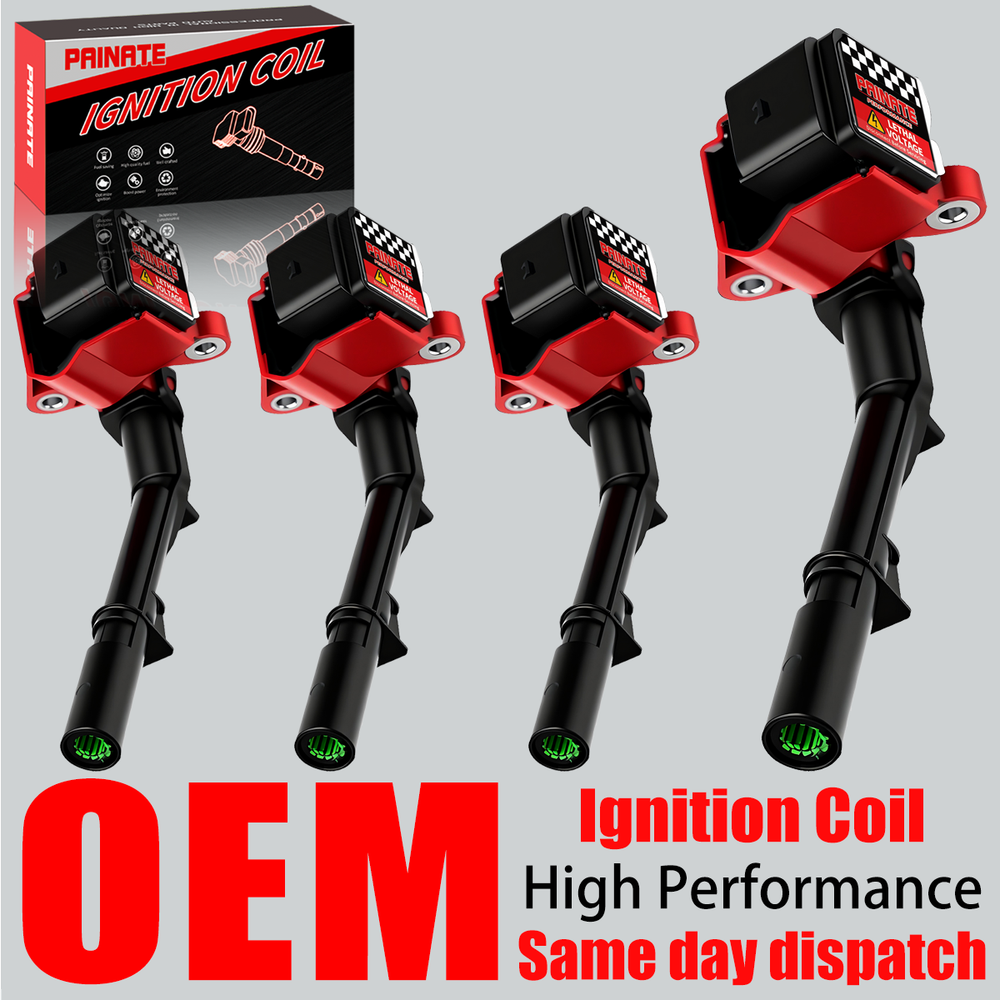 4X OEM High Performance Ignition Coil For Mercedes Benz C300 GLA250 GLC300 2.0L