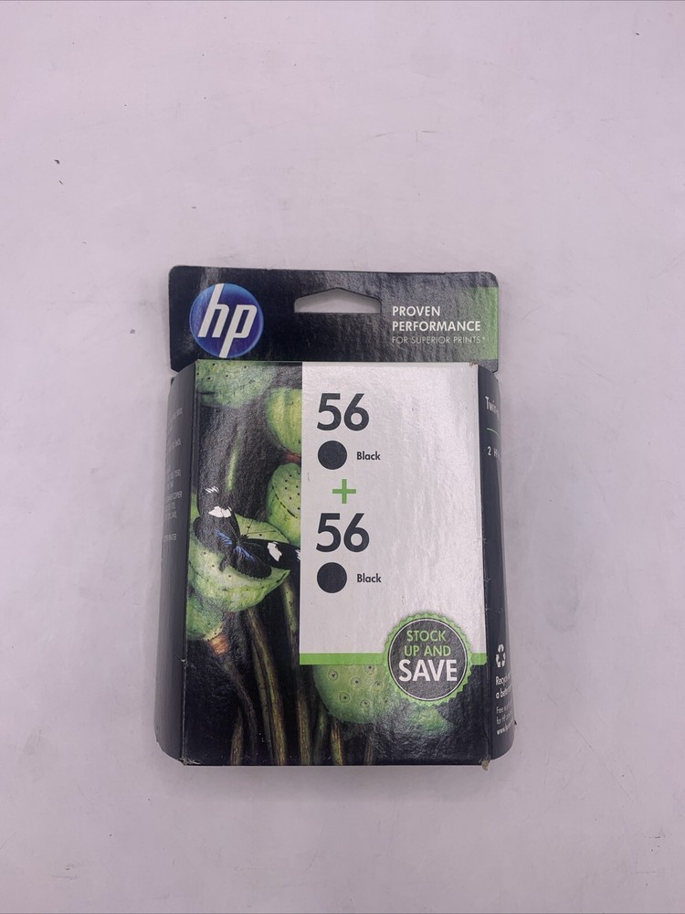 HP 56 Black Ink Cartridges 2 In Box - C9319FN140