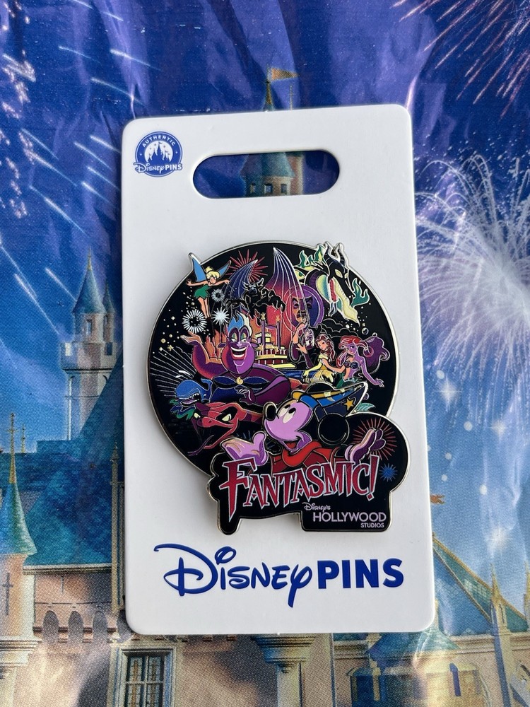 Disney World 2025 Fantasmic Show Pin Limited Edition Hollywood Studios OE