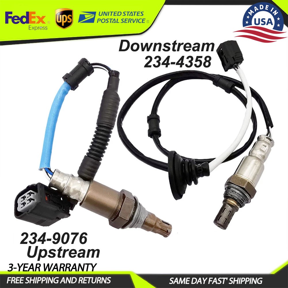 2Pcs Upstream&Downstream Oxygen Sensor For Honda Civic Acura CSX 2006-2011 2.0L