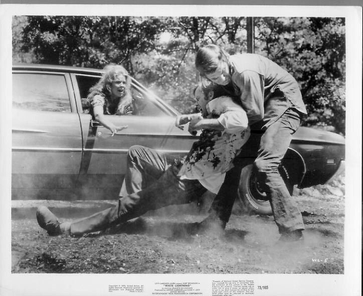 Vintage Photo 1973 Burt Reynolds in White Lightning