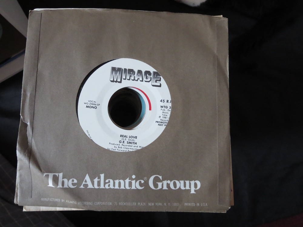 G.E. SMITH – Real Love PROMO Unplayed Old Stock