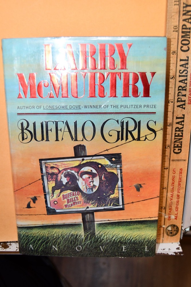 1990 Buffalo Girls Book Larry McMurtry Signed