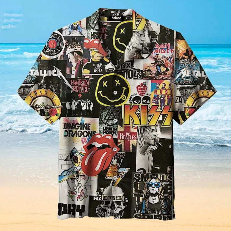 Retro Rodding 3D Print Hawaiian Shirt with Vintage Style
