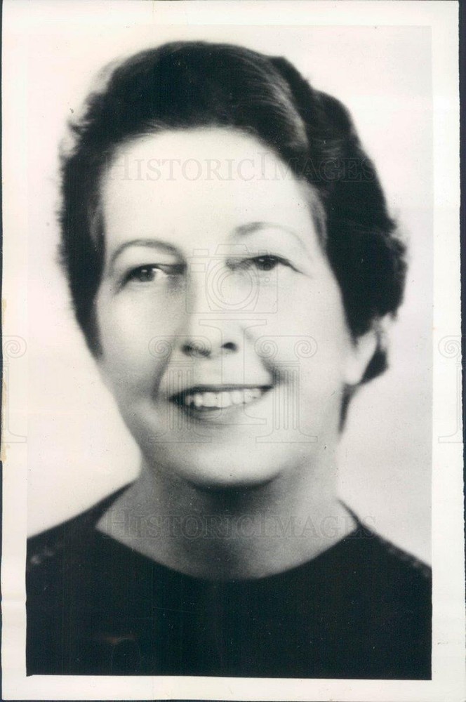 1938 Press Photo Des Moines IA Mrs AH Hoffman American Legion Auxiliary