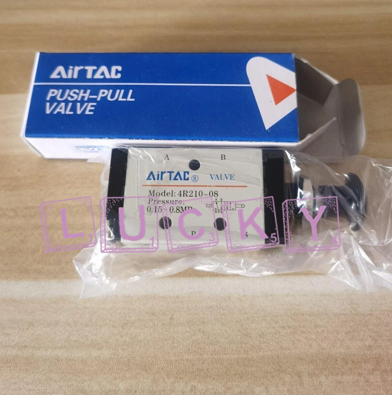 1PC NEW FOR AirTAC 4R210-08 Manual plate valve