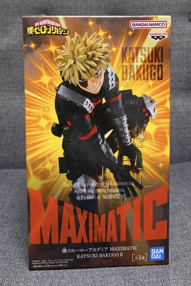 My Hero Academia Katsuki Bakugo II MAXIMATIC Banpresto Figure NEW Japan