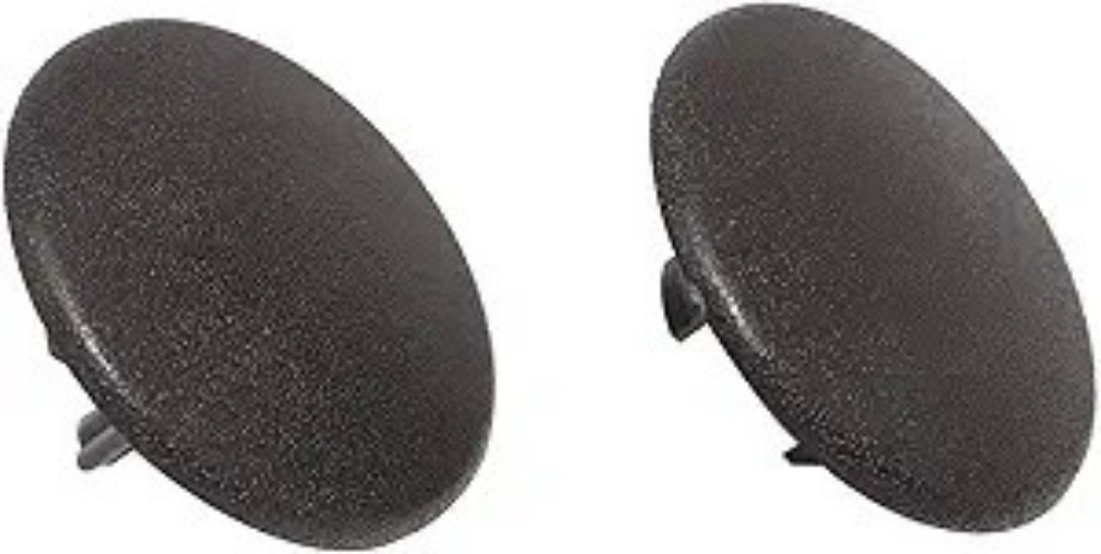2Pcs Black Armrest Cover Cap for 07-19 Rear Bucket Seats, Replace Color: Black