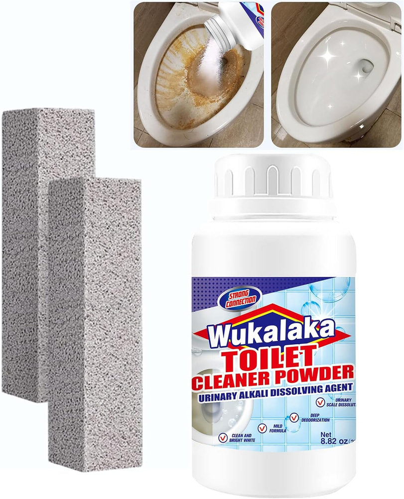 Pumice Stone for Toilet Cleaning Bowl Stick, Pumice Stone Toilets Bowl Clean Bru