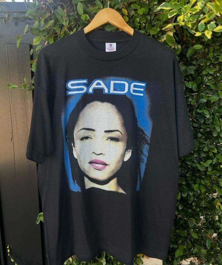 Vintage Sade band color reprint gift for men women T shirt Black AN70383