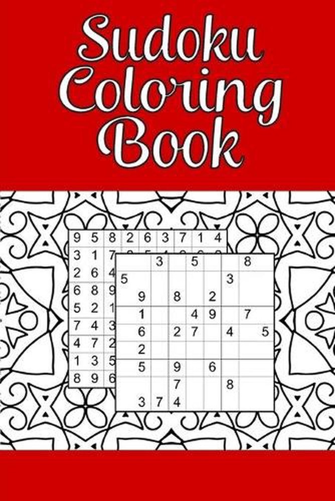 Sudoku Coloring Book: 100 Pages - 208 Puzzles - with Answer Key by Sayyeau Puzzl