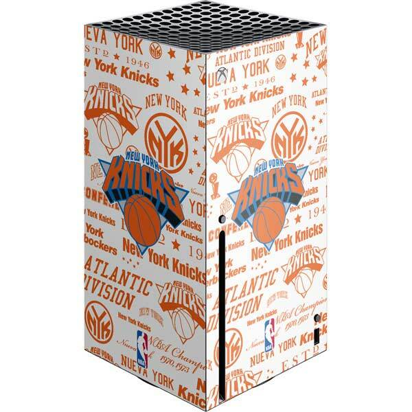 NBA New York Knicks Xbox Series X Console Skin - NY Knicks Historic Blast