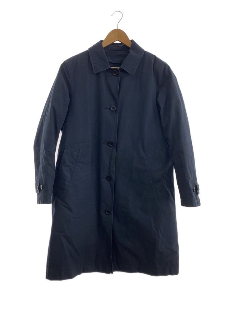 Mhl. Stainless Steel Collar Coat/1/Cotton/Navy/595-6210503 1599