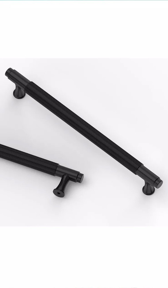 Asidrama 10-Pack 9-Inch Matte Black Kitchen Cabinet Handles and Pulls 228mm