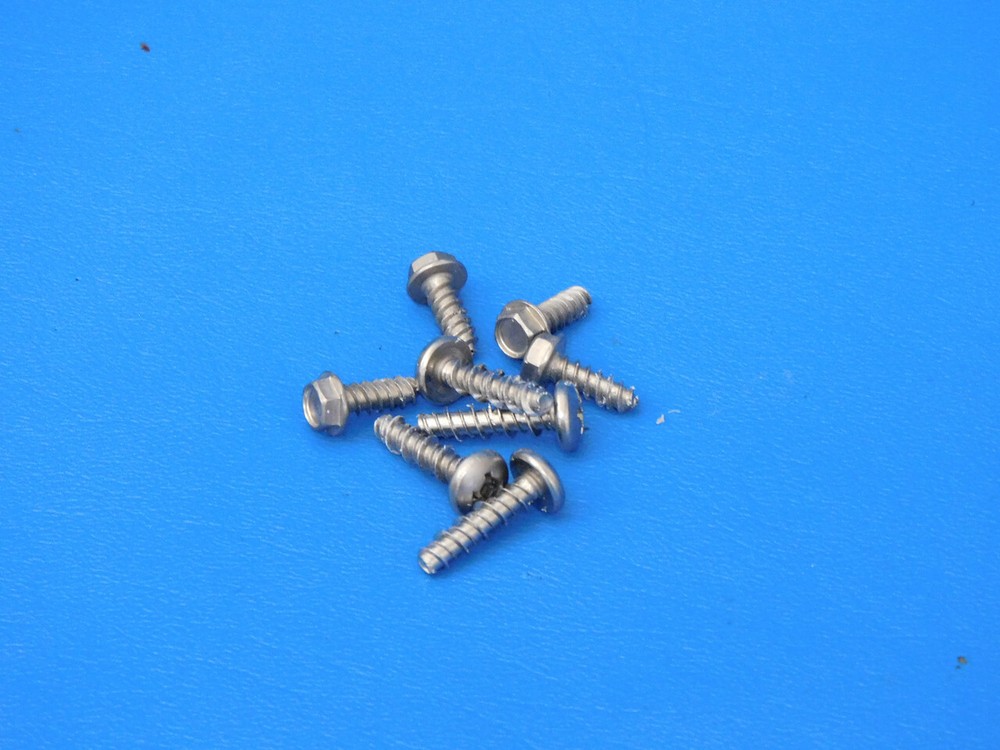 Whirlpool WRX986SIHV00 Fridge Auger Motor & Cover Screws WPW10272364 82811