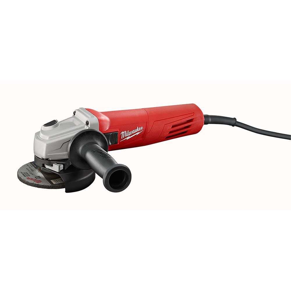 Milwaukee 11 Amp 4-1/2 Inch Small Angle Grinder with Slide Lock-On 6146-33 US
