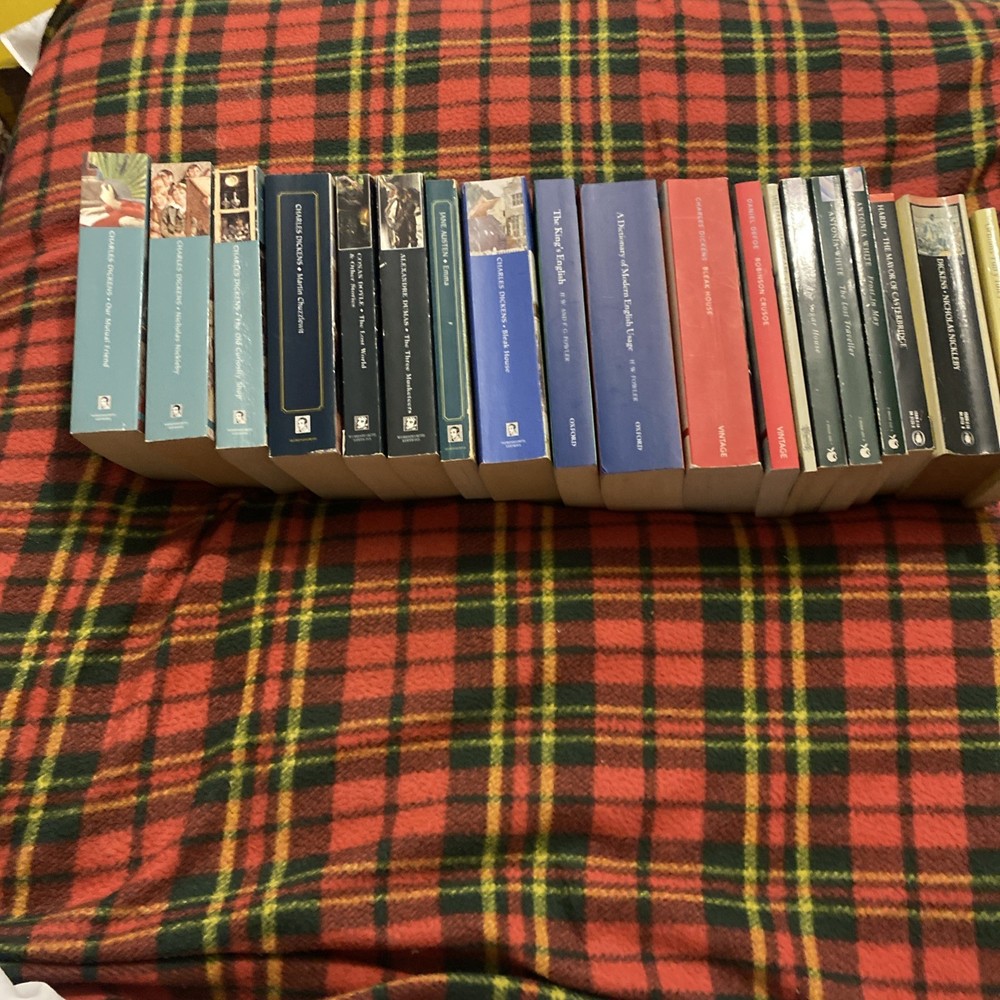 19x Wordsworth/Penguin/Oxford/Vintage  Classics Paperback Books Bundle📘