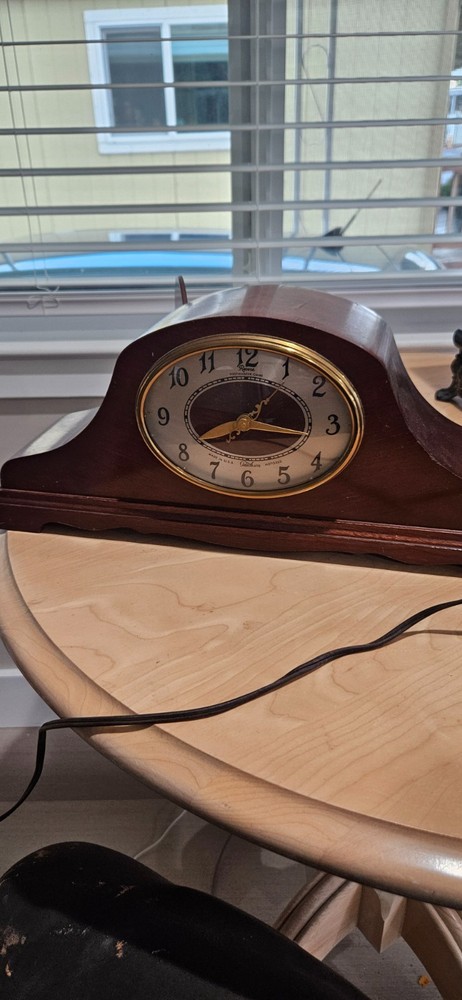 Vintage Mantle Clock Great Working Condition Revere Westminster Chime Clock