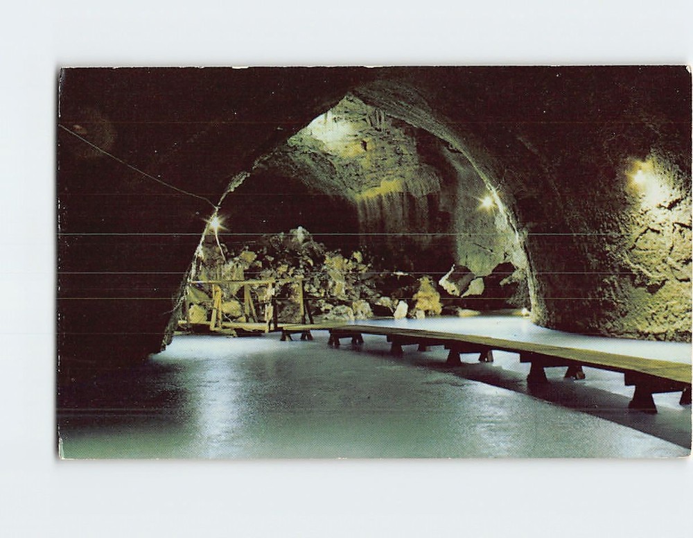 Postcard Shoshone Ice Caves Idaho USA