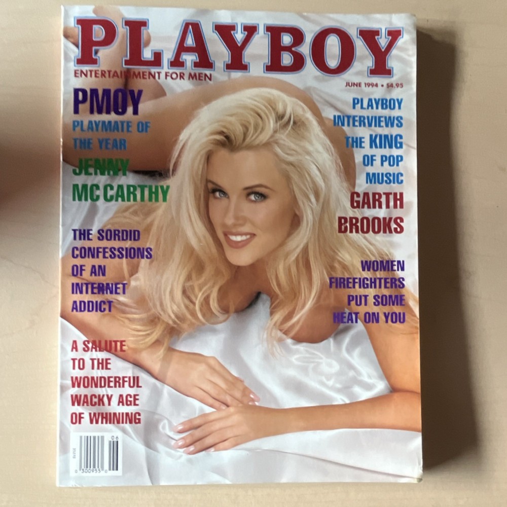 Play boy Magazine Jenny Mccarthy - June 1994 Centerfold Intact
