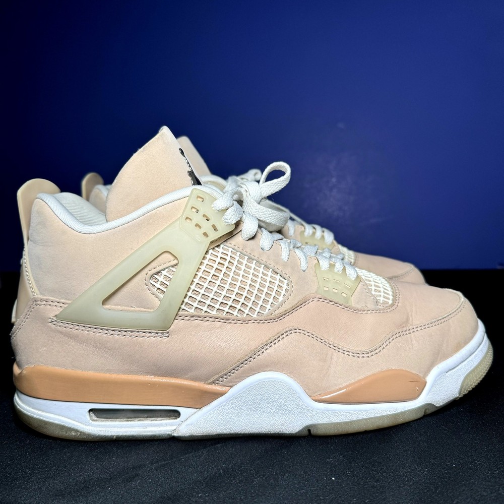 Wmns Nike Air Jordan 4 Retro Shimmer Women's Shoes - Size 11.5