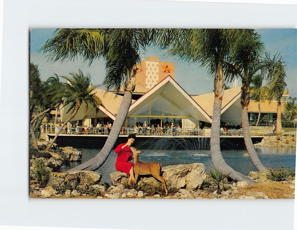 Postcard Hospitality House Busch Gardens Tampa Florida USA North America