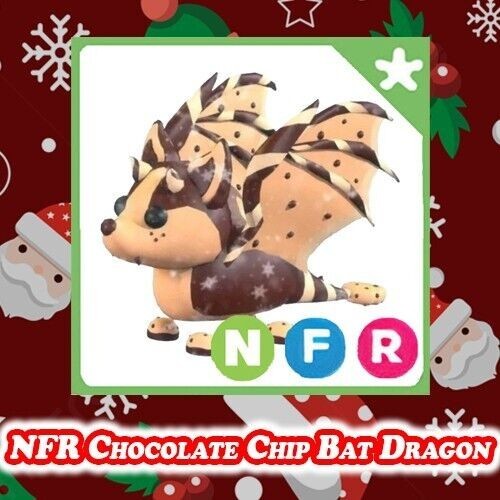NFR Chocolate Chip Bat Dragon - Adopt from Me - Cheap & Trusted Store!!