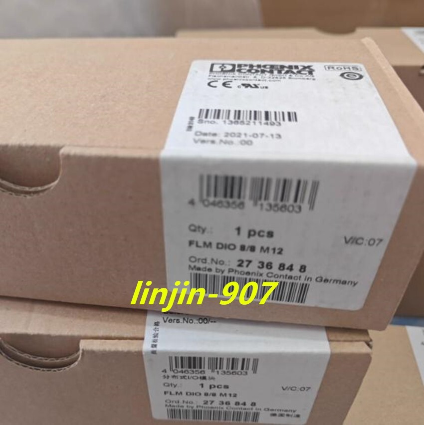 1PC Phoenix Contact module FLM DIO 8/8 M12 2736848