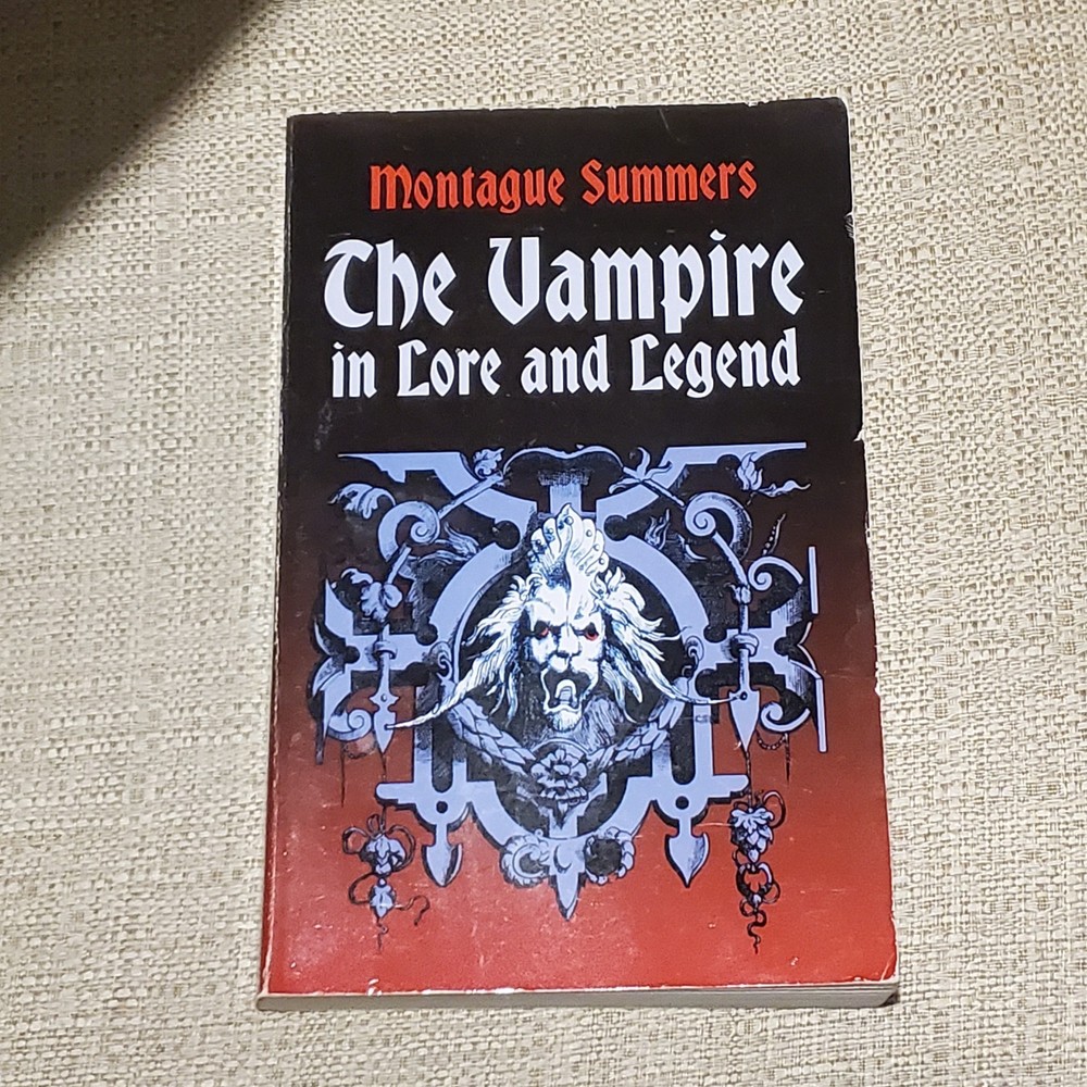 Montague Summers- The Vampire in Lore and Legend- PB- Dover Occult- Supernatural