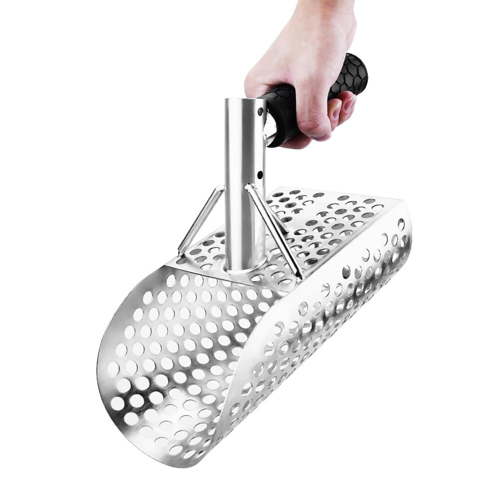 Metal Detecting Sand Scoop with Fast Sifter Shovel Accessories