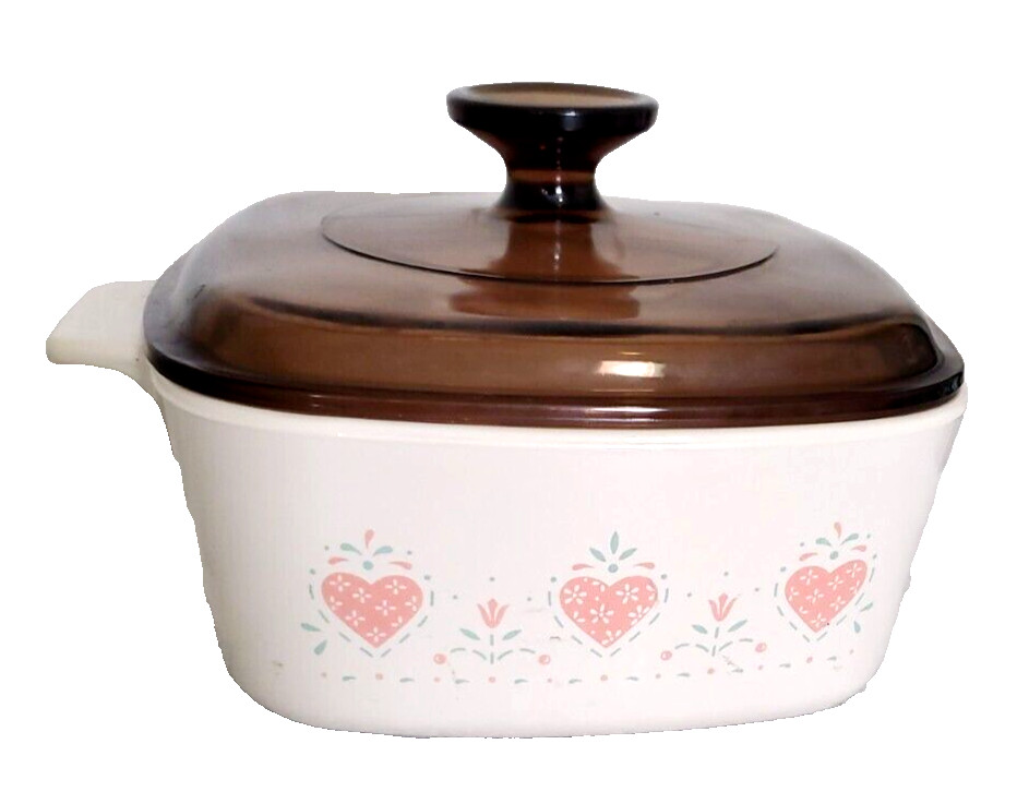 CORNING WARE FOREVER YOURS 1.5-Qt COVERED CASSEROLE #A-1.5-B