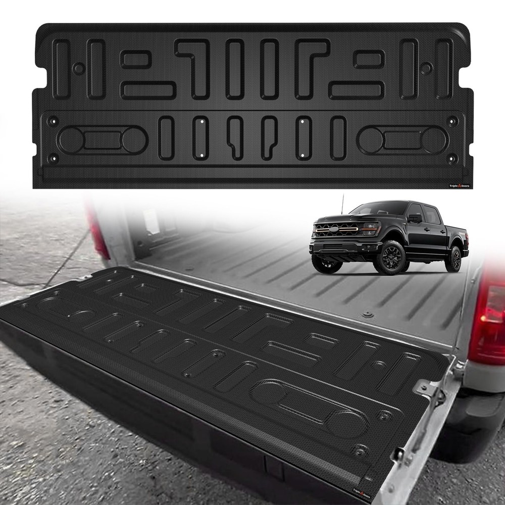 Truck Mat Compatible with 2021-2026 Ford F150 Accessories, Tailgate Mat Custo...