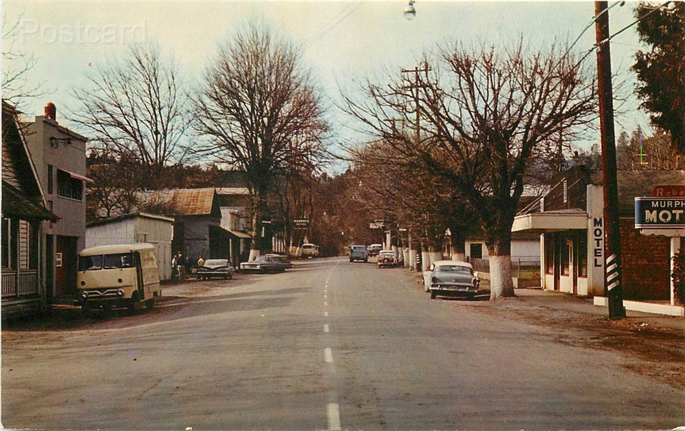 CA, Murphys, California, Street Scene, Mike Roberts No. C10439