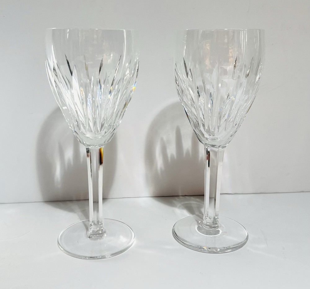 Waterford Crystal CARINA Claret Wine Glasses 7 1/8 