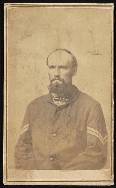 Corporal Thomas B. Fawcett Co. C, 24th Iowa Infantry Regiment uniform / Wm.