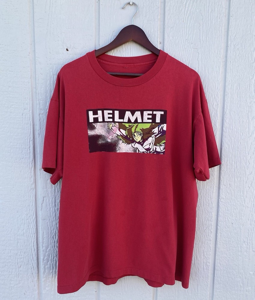Vintage 90s Helmet 1993 Birdhouse Projects Red XL T Shirt