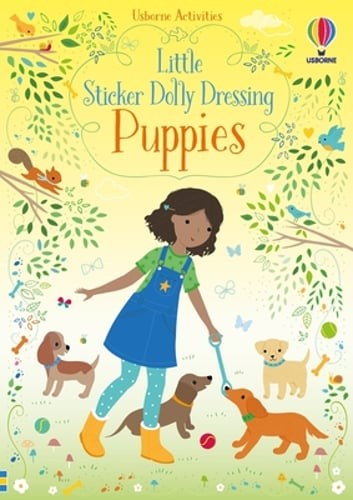 Little Sticker Dolly Dressing Puppies by Fiona Watt: Used